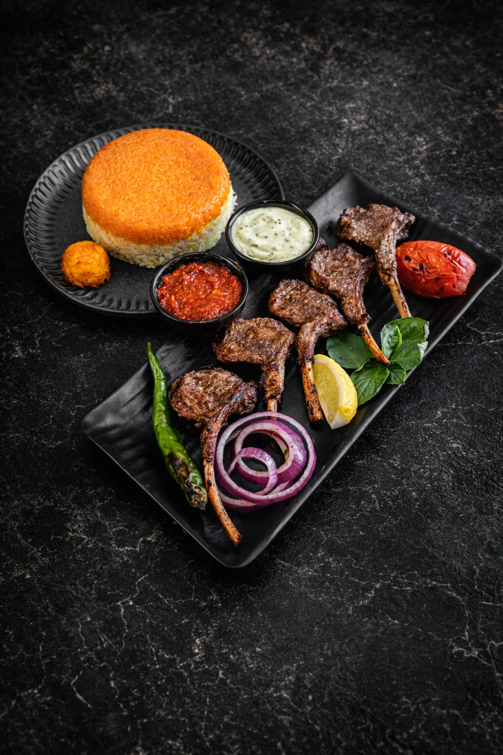 Lamb Chops at Tiara Kebabs & More